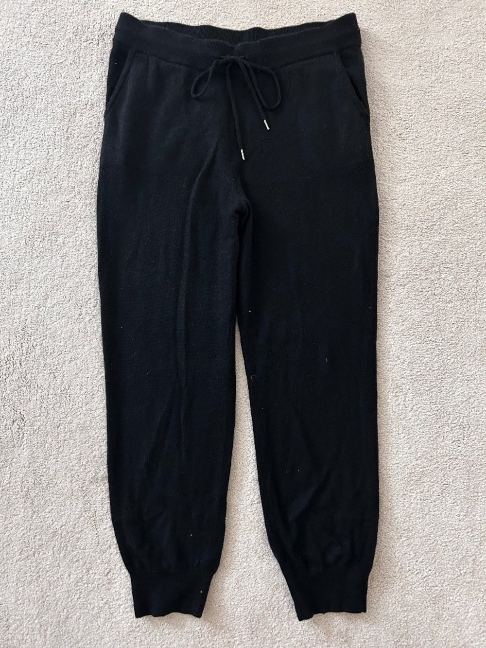 Quince 100% cashmere joggers size Large